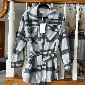 Jade and Ivory Plaid Shacket